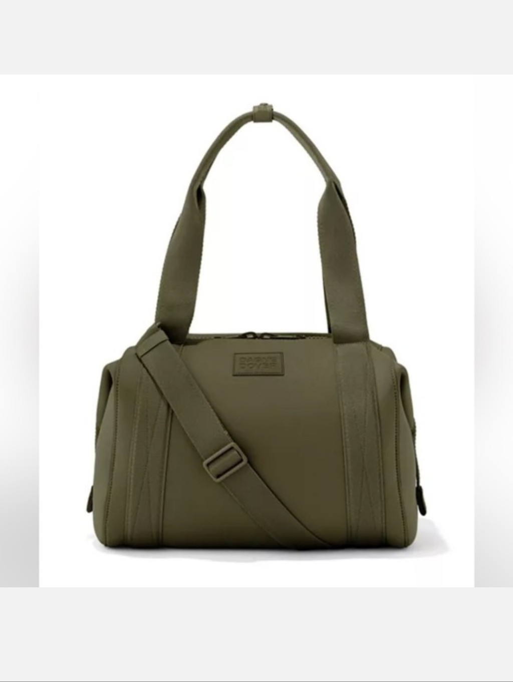 Dagne Dover Landon Carryall Bag - Medium, Olive Green